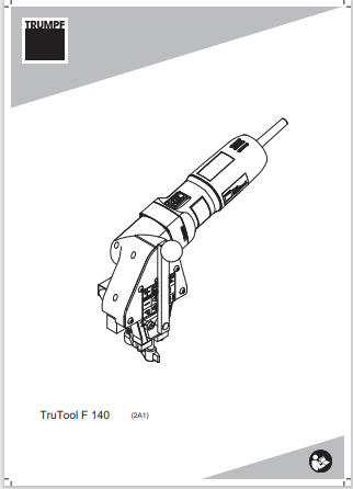 TruTool F 140 фальцеосадоная машинка инструкция